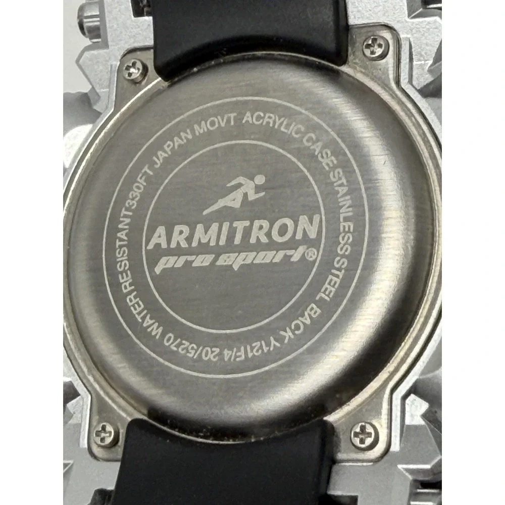 Armitron 20/5270 New Battery Mens Watch‎ 51MM 8.5